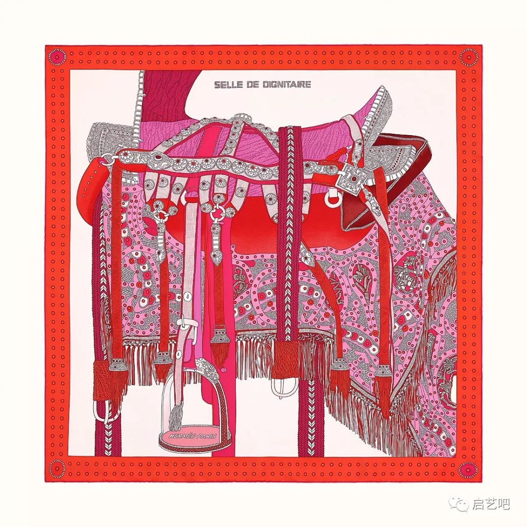 踏青歸來馬蹄香，看愛馬仕絲巾圖案之馬具美學