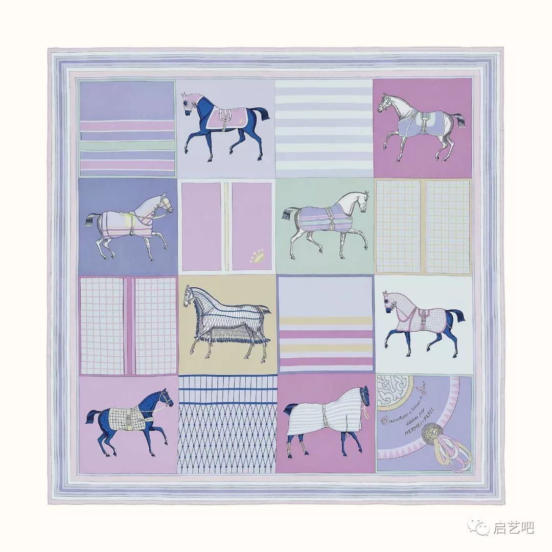 踏青歸來馬蹄香，看愛馬仕絲巾圖案之馬具美學