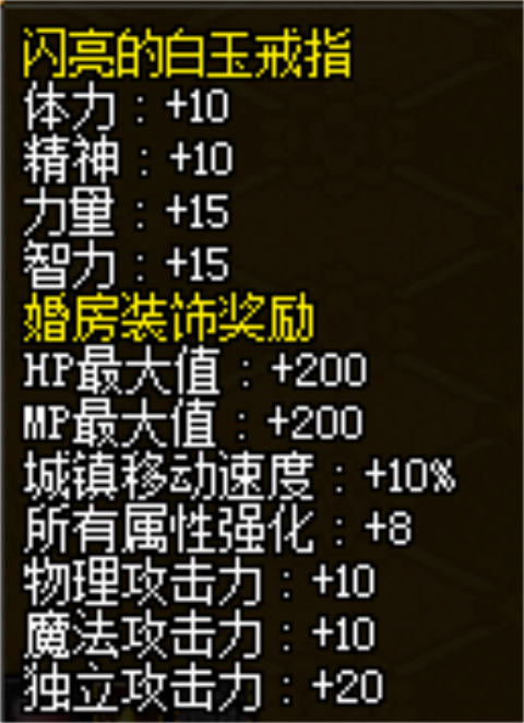 DNF新人喜結連理，盤點如何快速滿屬性婚房！