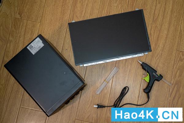 教你：閑置損壞筆記本電腦如何改造的DIY液晶顯示屏！