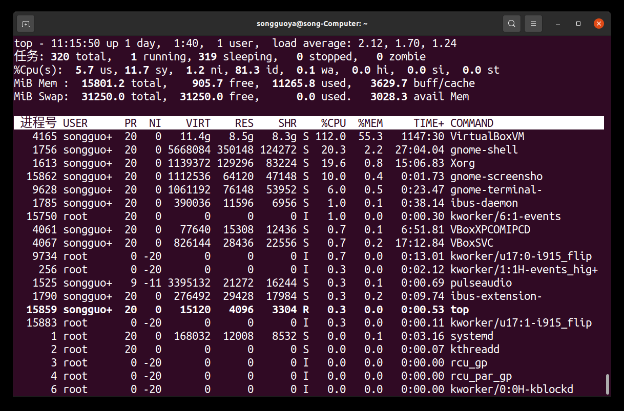 Linuxt每日命令005-進程原理、查看、管理