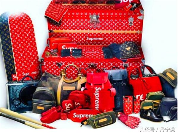 炒到59999元！街頭潮牌Supreme與奢侈品牌LV聯名的牛仔夾克