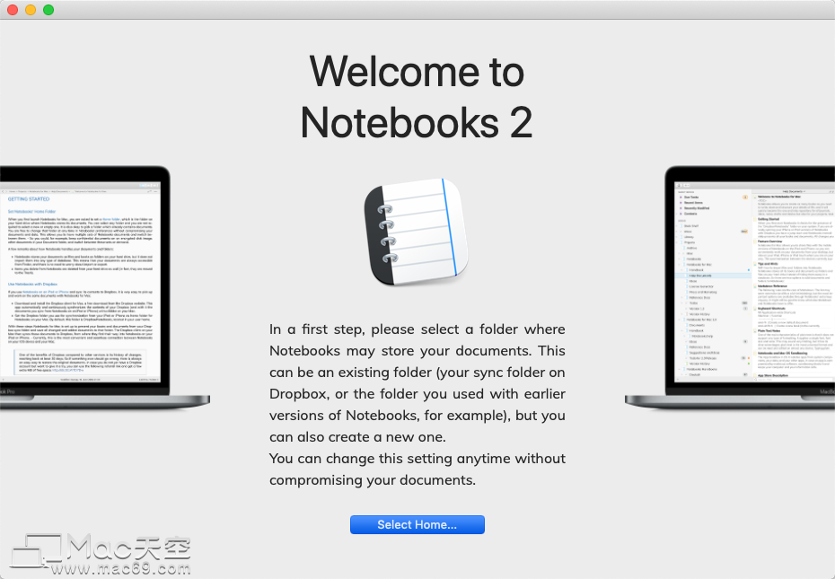 推薦大家一款mac上的萬能記事本(Notebooks)