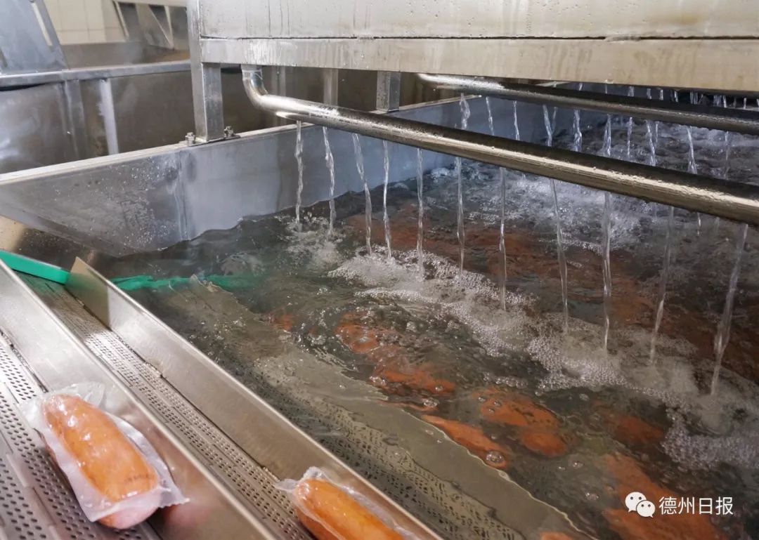 德州最美食｜原來你是這樣的一中火腿：每根都要“進滾鍋下火?！?，一年用掉冷鮮肉1000噸