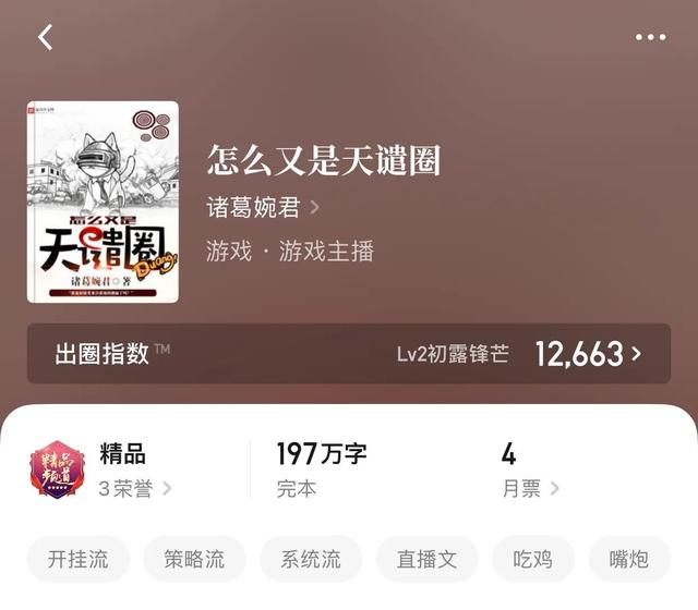 十大公認游戲小說神作(八本超經典完本游戲小說)(7)