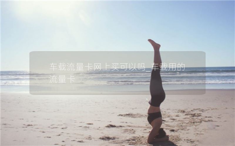 車載流量卡網上買可以嗎_車載用的流量卡
