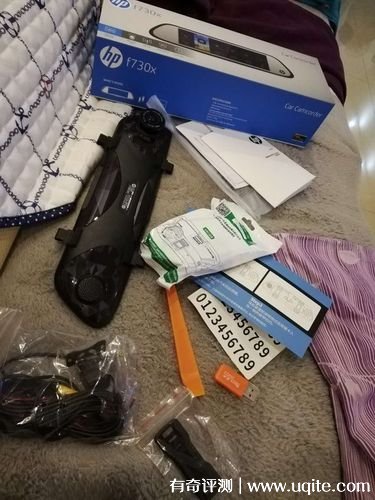 hp惠普行車記錄儀怎么樣是貼牌的嗎，惠普f730x使用評測