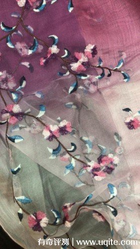 一米畫紗絲巾怎么樣是什么檔次，刺繡絲巾使用體驗(杭州知名品牌)